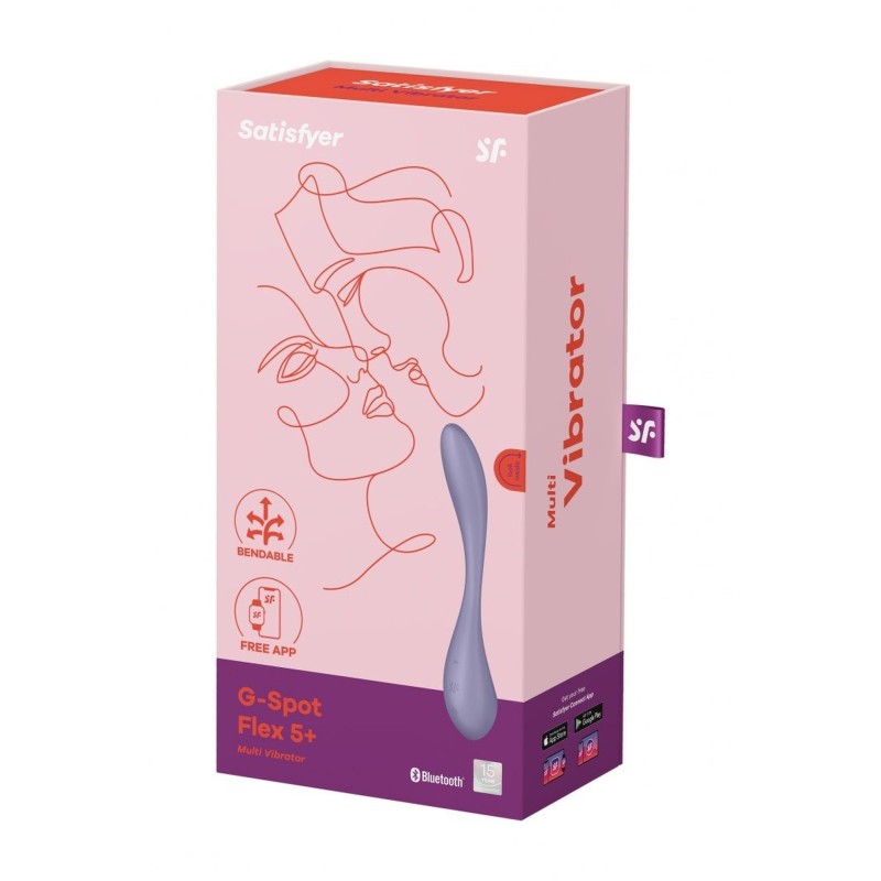 Wibrator punktu G Satisfyer G-Spot Flex 5+ petrol Wibrator punktu G Satisfyer G-Spot Flex 5+ petrol