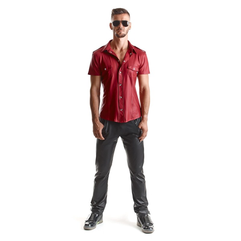 RMCarlo001 - red shirt - L