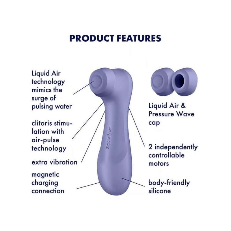 Masażer powietrzny bezdotykowy Satisfyer Pro 2 Masażer powietrzny bezdotykowy Satisfyer Pro 2