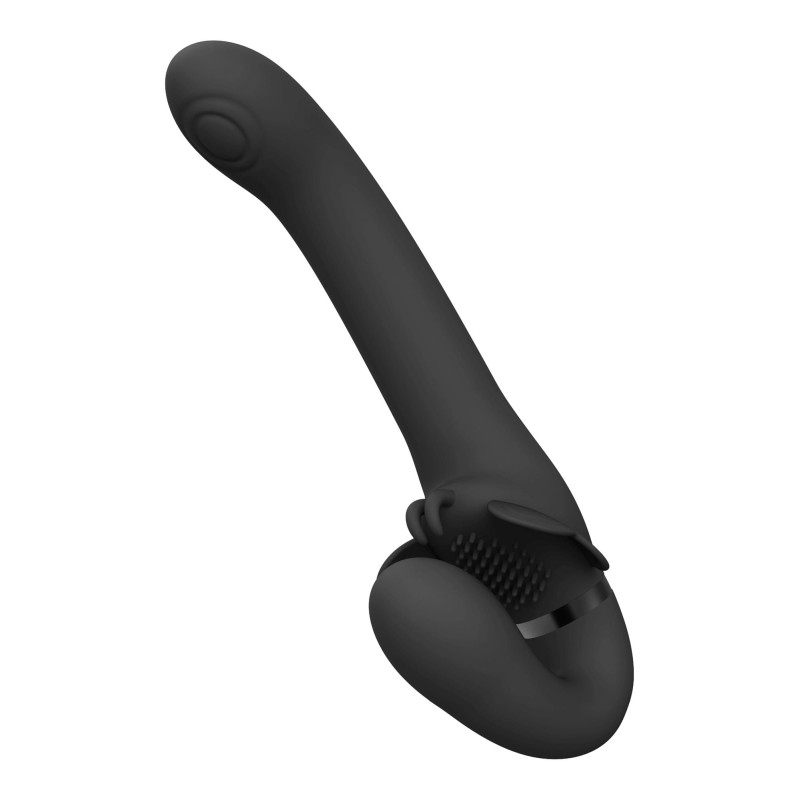 Wibrator strap-on strapless les 23cm 3x10 trybów Wibrator strap-on strapless les 23cm 3x10 trybów