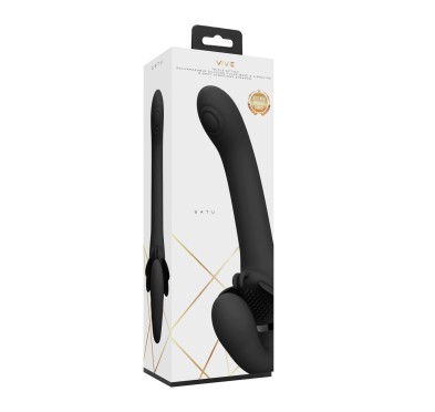 Wibrator strap-on strapless les 23cm 3x10 trybów Wibrator strap-on strapless les 23cm 3x10 trybów