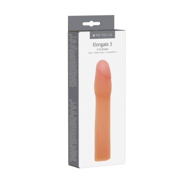 Nakładka na penisa przedłużająca pogrubiająca +7cm Nakładka na penisa przedłużająca pogrubiająca +7cm