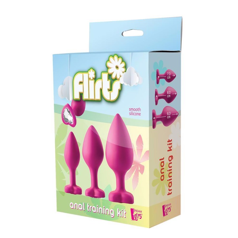 Zestaw 3x korek analny ozdobny diament sex plug Zestaw 3x korek analny ozdobny diament sex plug