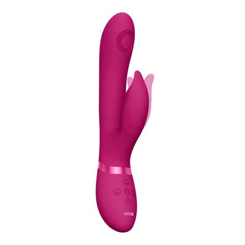 Wibrator króliczek masażer pulsacje 22cm 10trybów Wibrator króliczek masażer pulsacje 22cm 10trybów