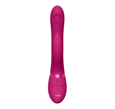 Wibrator króliczek masażer pulsacje 22cm 10trybów Wibrator króliczek masażer pulsacje 22cm 10trybów