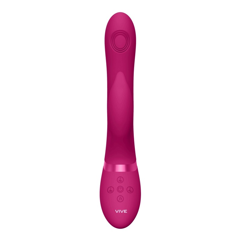 Wibrator króliczek masażer pulsacje 22cm 10trybów Wibrator króliczek masażer pulsacje 22cm 10trybów