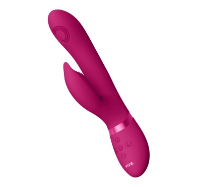 Wibrator króliczek masażer pulsacje 22cm 10trybów Wibrator króliczek masażer pulsacje 22cm 10trybów