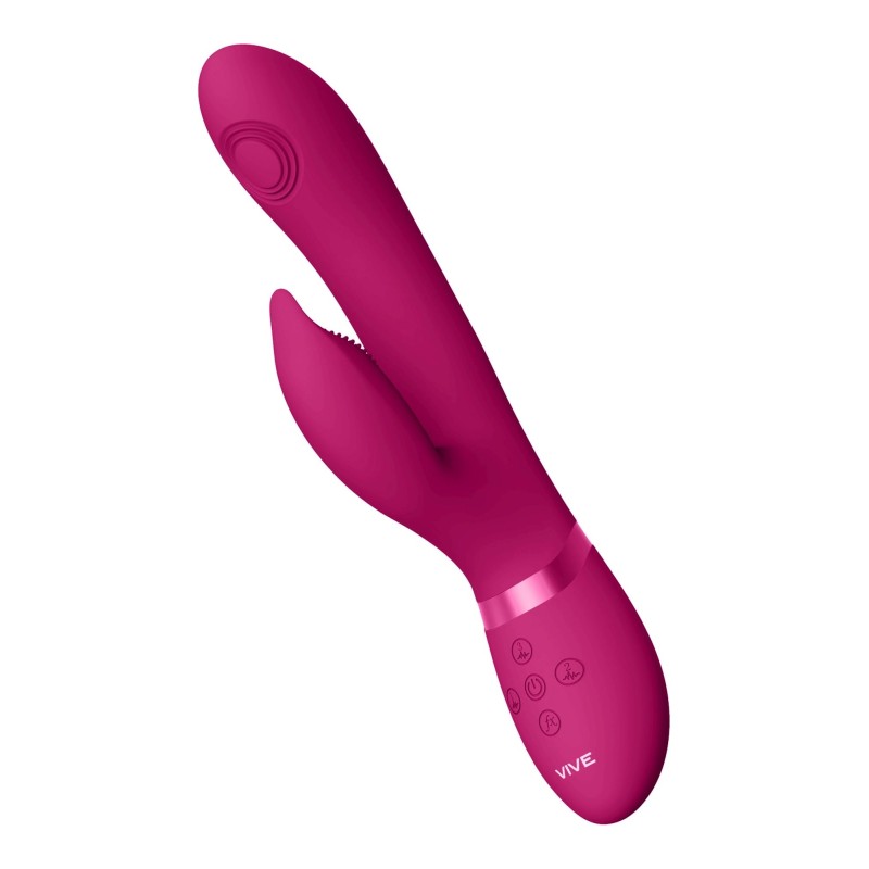 Wibrator króliczek masażer pulsacje 22cm 10trybów Wibrator króliczek masażer pulsacje 22cm 10trybów
