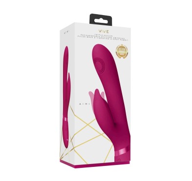 Wibrator króliczek masażer pulsacje 22cm 10trybów Wibrator króliczek masażer pulsacje 22cm 10trybów