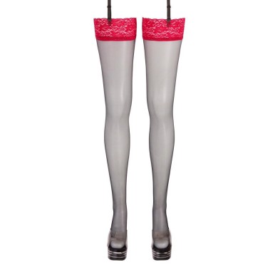 Stockings black/red 2 Stockings black/red 2