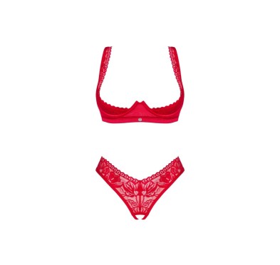 Lacelove komplet 2-częściowy otwarty  M/L