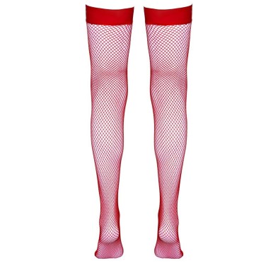 Hold-up Stockings red M