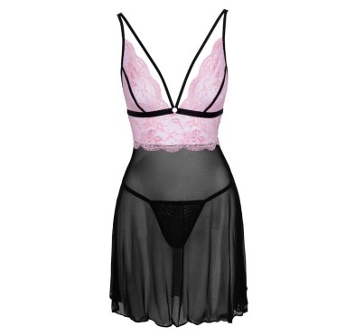 Babydoll black/pink S