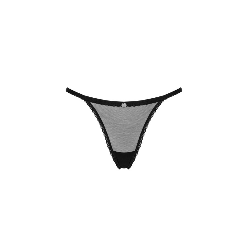 Celia Noir thong   XS/S