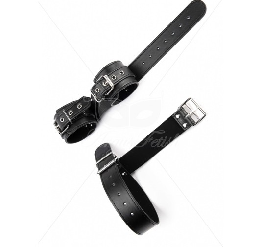 Bondage Collar and Wrist Cuffs