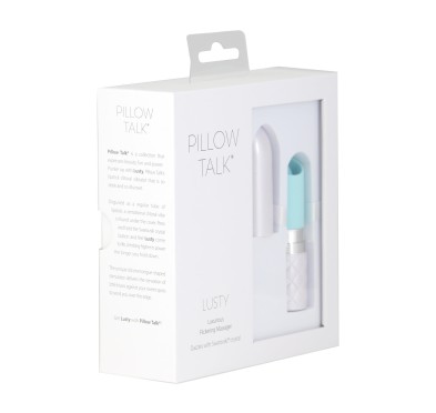 Pillow Talk - Lusty Luxurious Flickering Massager Teal