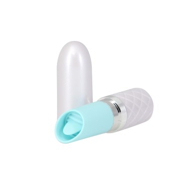 Pillow Talk - Lusty Luxurious Flickering Massager Teal