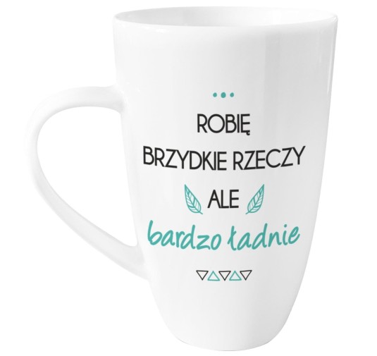 ALL ABOUT ME - kubek wysoka baryłka 400ml - Brzydkie rzeczy