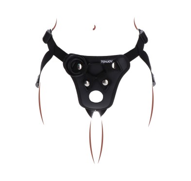 Strap-On Pleasure Harness Black