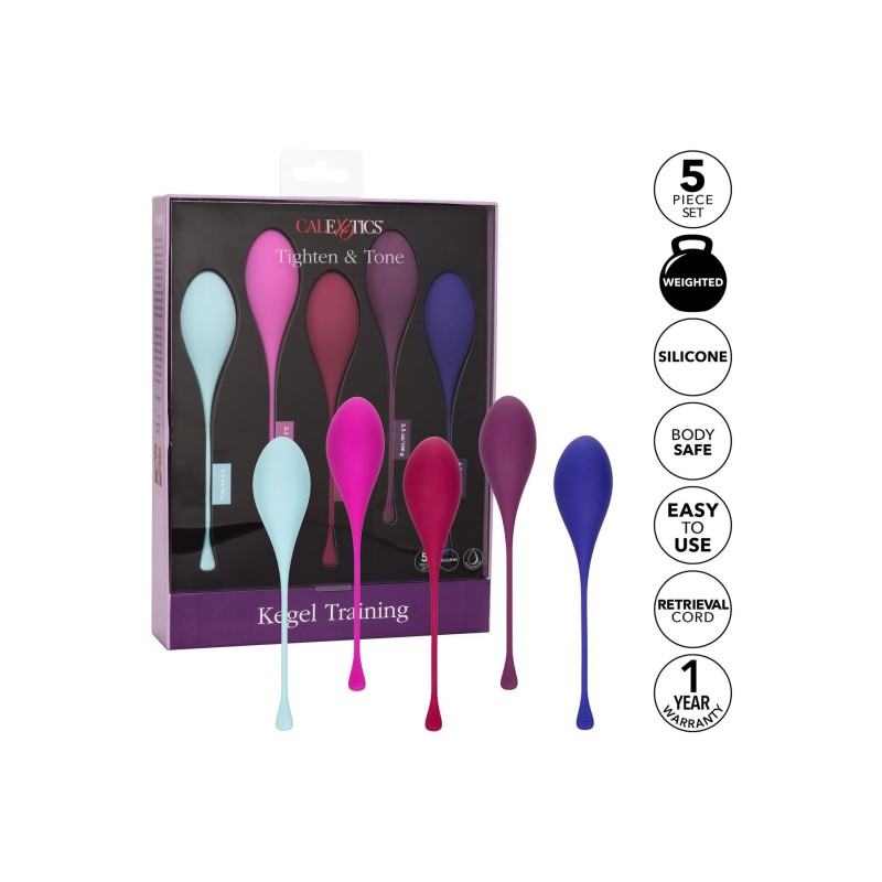 Kegel Training 5 Pcs Multicolor