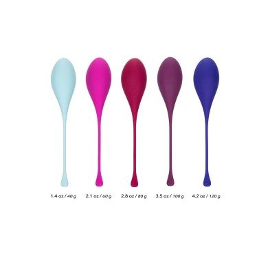 Kegel Training 5 Pcs Multicolor