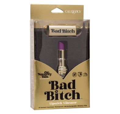 Bad Bitch Lipstick Vibrator Gold