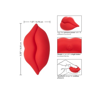 Muah Mini Vibrator Red