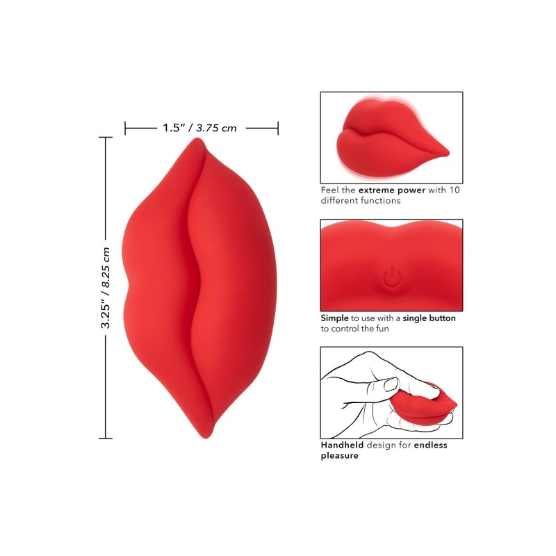 Muah Mini Vibrator Red