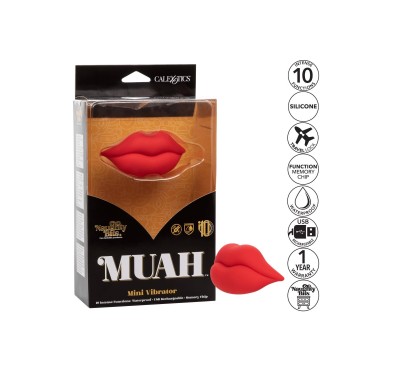 Muah Mini Vibrator Red