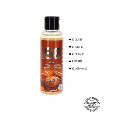 S8 4-in-1 Dessert Lube 125ml Chocolate