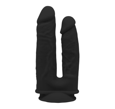 REAL LOVE DUAL DENSITY DOUBLE PENETRATOR BLACK