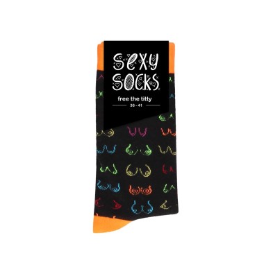 Sexy Socks - Free The Titty - 36-41