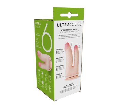 Me You Us Ultracock 6in Double Penetrator