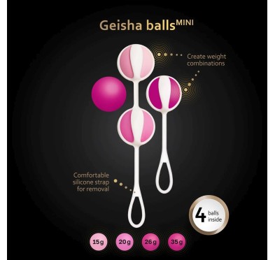 Geisha Balls MINI - Raspberry