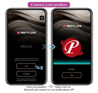 PRETTY LOVE - Baird, 12 vibration functions Mobile APP Long-distance Control