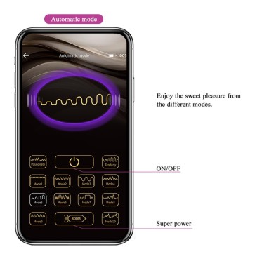 PRETTY LOVE - Baird, 12 vibration functions Mobile APP Long-distance Control