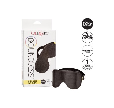 Boundless Blackout Eye Mask Black