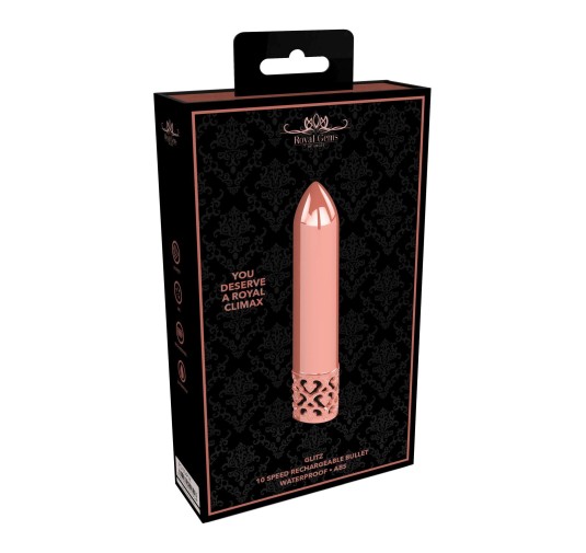 Glitz - Rechargeable ABS Bullet - Rose Gold