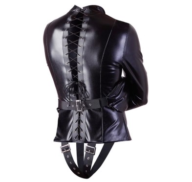 Imit.Leather Straitjacket S/M