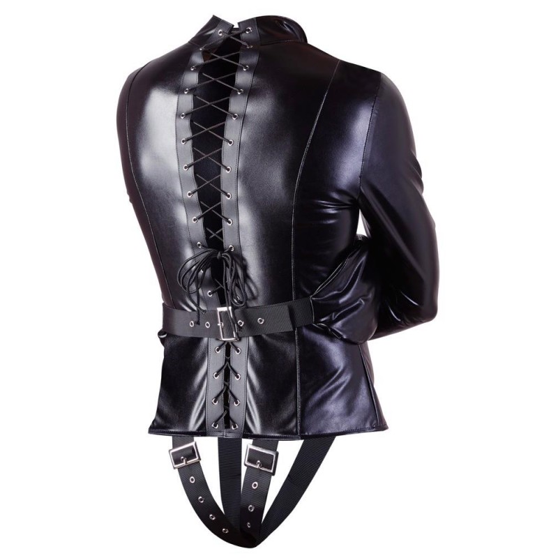 Imit.Leather Straitjacket S/M