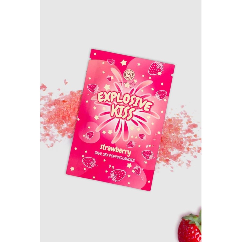 STRAWBERRY POPPING CANDIES