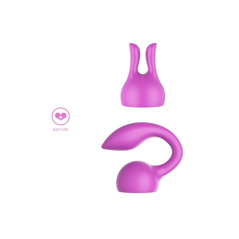 Attachments Personal Massager Fuchsia