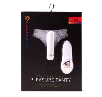 Remote Control Pleasure Panty White