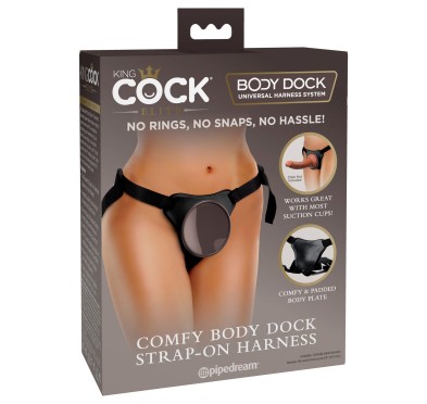 Comfy Body Dock Harness Black