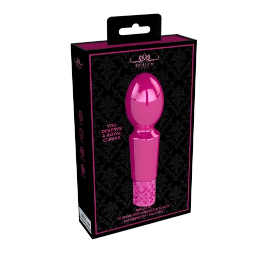 Brilliant - Rechargeable Silicone Bullet - Pink