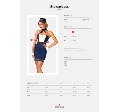 Bielizna-Stewardess uniform  M/L