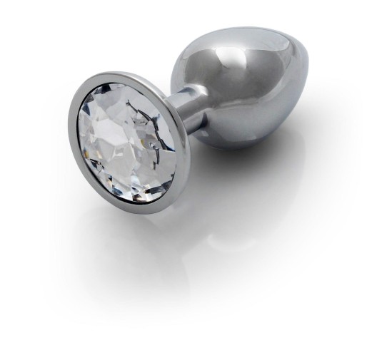 Round Gem Butt Plug - Small