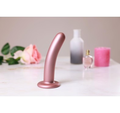 Smooth Silicone G-Spot Dildo - 6'' / 14,5 cm