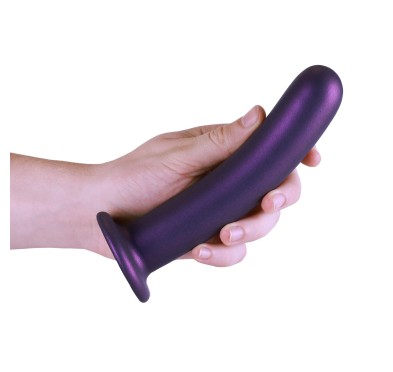 Smooth Silicone G-Spot Dildo - 7'' / 17 cm