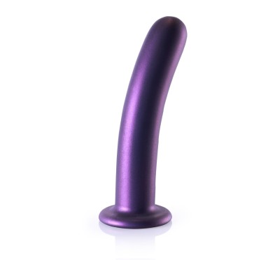 Smooth Silicone G-Spot Dildo - 7'' / 17 cm